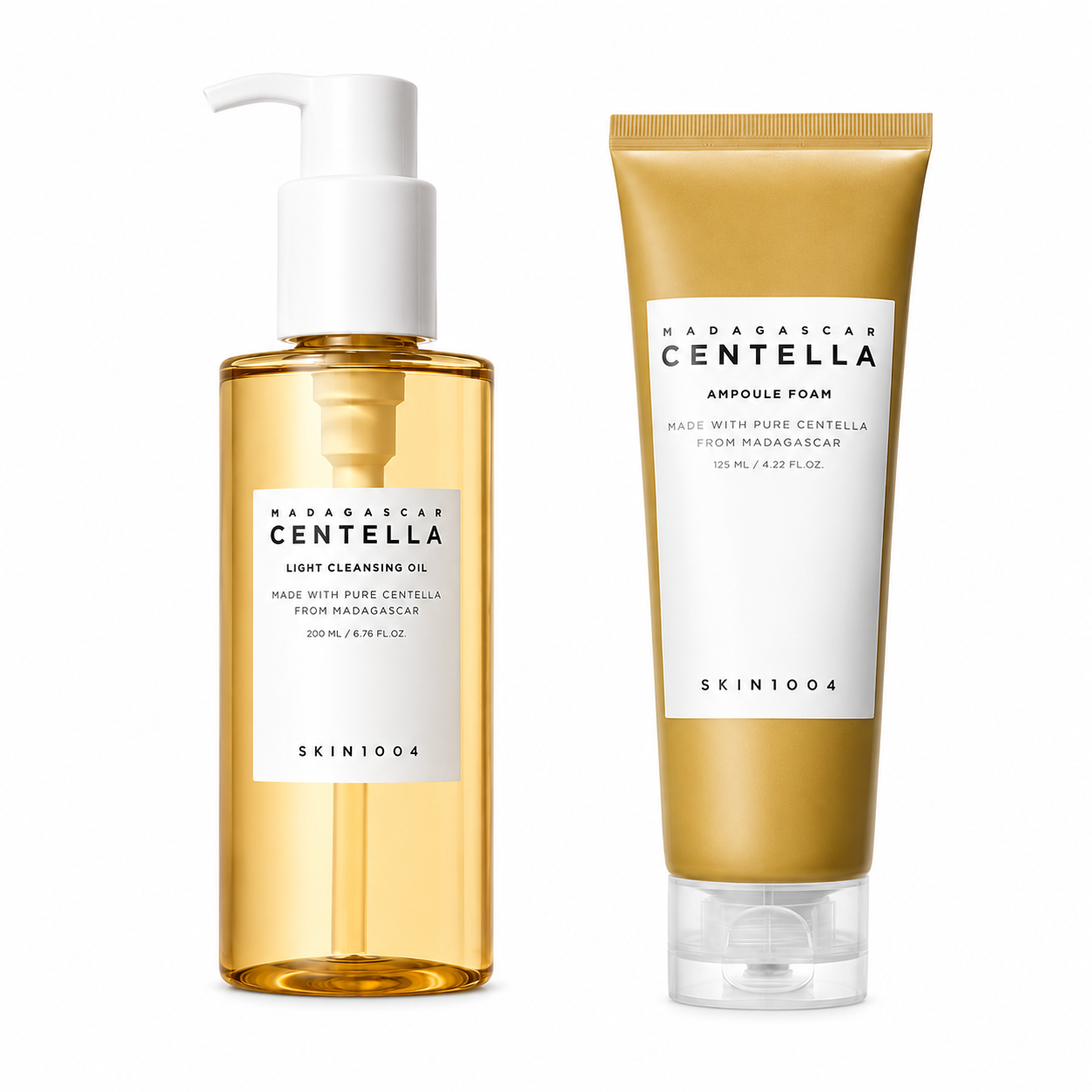 SKIN1004 - Madagascar Centella Double Cleansing Duo Set - Kit Double nettoyage