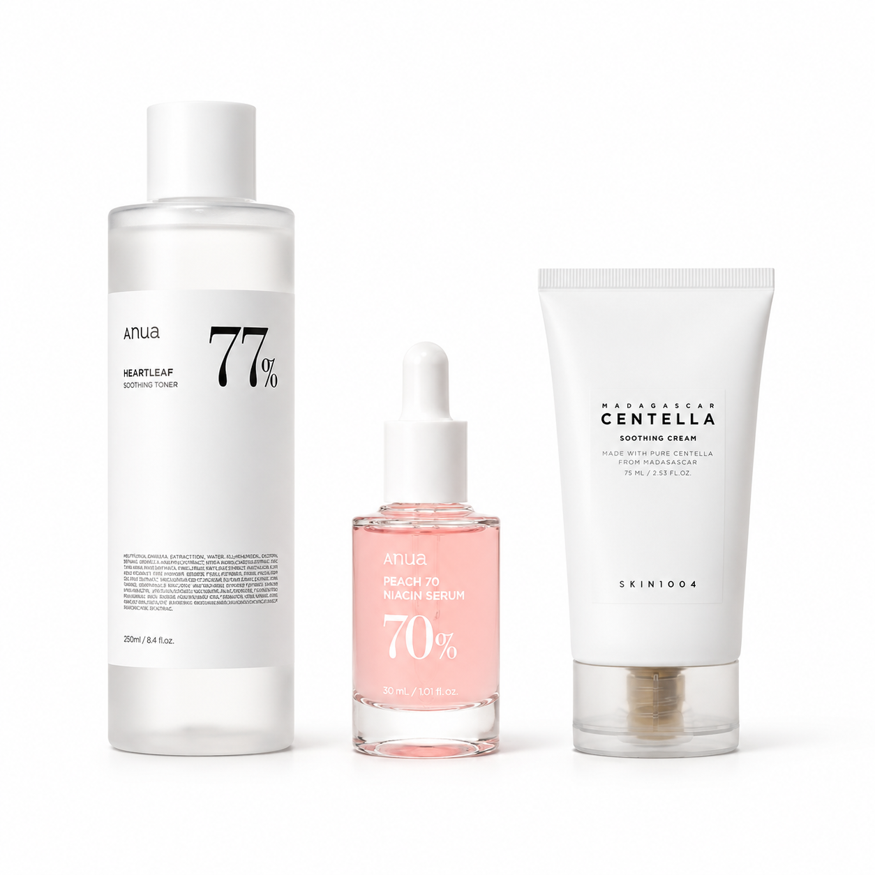 Routine coréenne peau granuleuse — PACK ESSENTIEL
